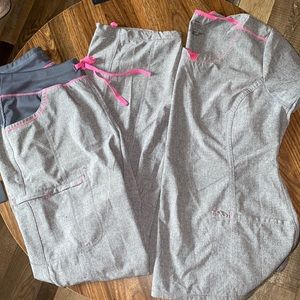 Scrubs Cherokee infinity scrub set. Heather gray.